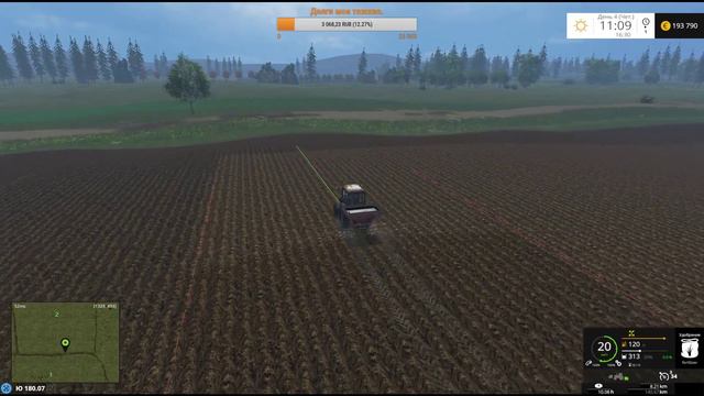 Farming Simulator 15. Курай 3.0.Часть 52-я.Стрим-кооп. смотреть онлайн