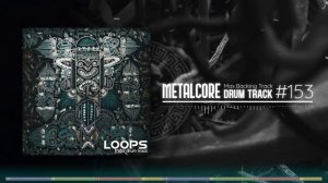 Metalcore Drum Track / Kublai Khan Style / 170 bpm