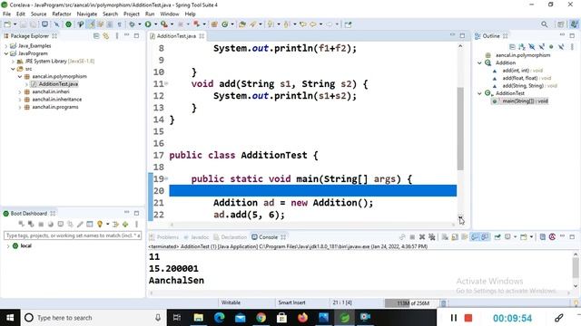 #Oops #Polymorphism Polymorphism In Java|| Overloading and Overriding Practical Implementation смотреть онлайн