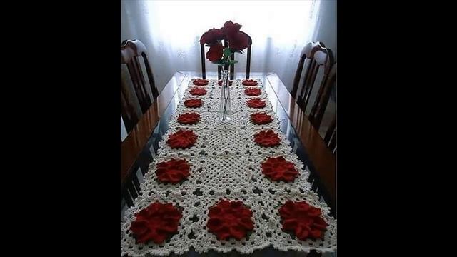 ВЯЗАННЫЕ КРЮЧКОМ ИЗДЕЛИЯ ДЛЯ КУХНИ И СТОЛОВОЙ смотреть онлайн