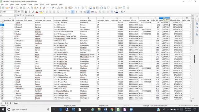Updating Date field type in Libre Office Base смотреть онлайн