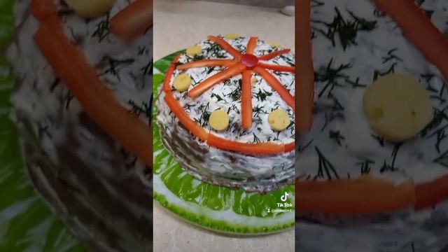 печёночный торт?