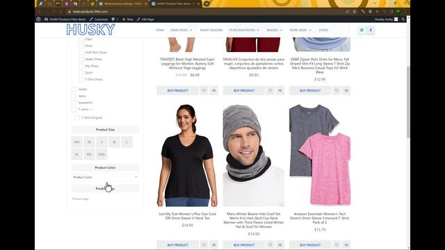 HUSKY WooCommerce Products Filter, Lesson #1, initial set up смотреть онлайн