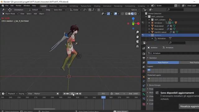 WIP Yita dev#4 animation blender dash and jump смотреть онлайн