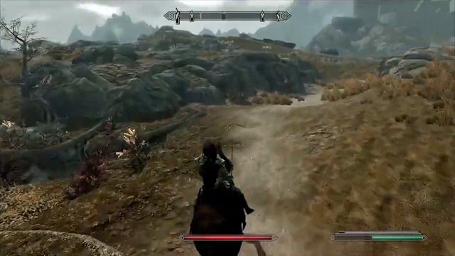 AH Guide: Skyrim: Mounted Combat | Rooster Teeth смотреть онлайн