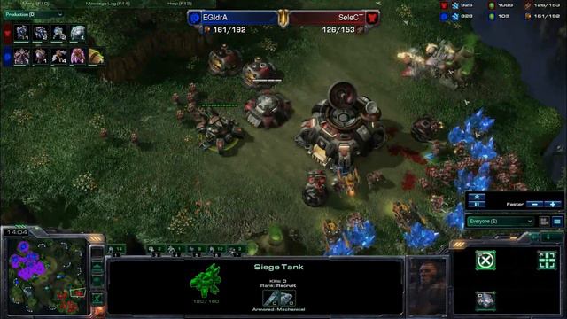 HD Starcraft 2 d.Select v EG.Idra g4 смотреть онлайн