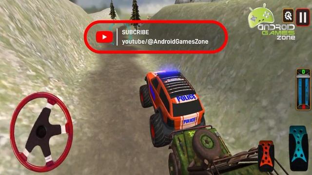 Police Mud Truck simulator Tow truck offroad Gameplay #2 | Android Games Zone смотреть онлайн