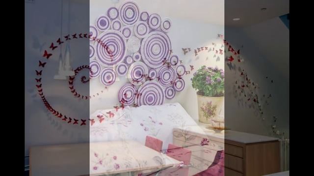 Чем и как украсить стену - красивые штучки на стену смотреть онлайн