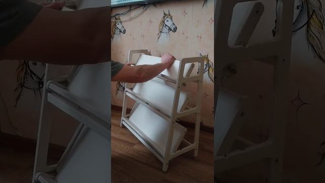 Полка Монтессори-стеллаж трансформер смотреть онлайн