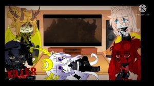 Past Kaijus React To Nuclear Godzilla Vs King Ghidorah | My Au | Gacha club