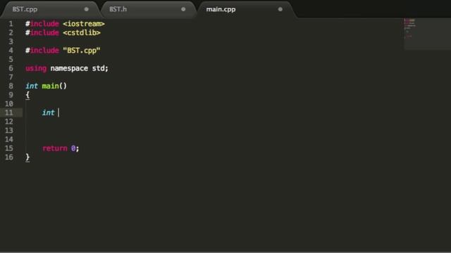 Binary Search Trees - Print In Order Function - C++ (Part 6) смотреть онлайн