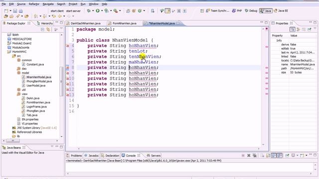 jTable Java Swing смотреть онлайн