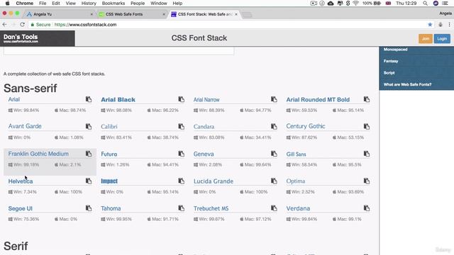 050 Font Styling in Our Personal Site смотреть онлайн