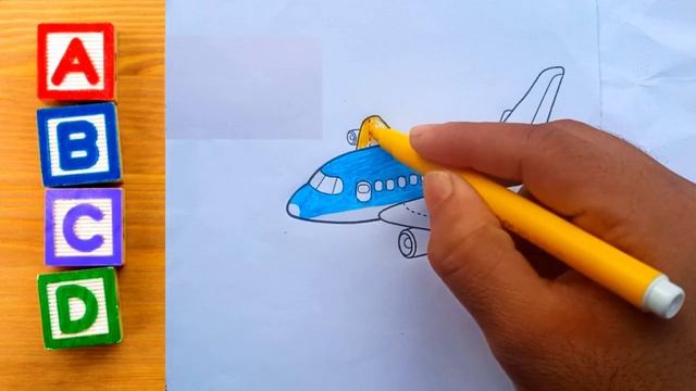 How to draw easy scenery drawing of beautiful Aeroplane drawing easy step by step | Avengers RNN смотреть онлайн