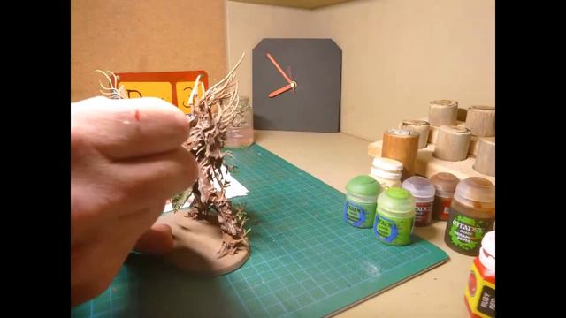 Miniature Painting - Sylvaneth Tree Lord - Time Lapse смотреть онлайн