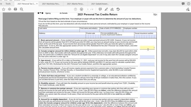 Что такое Форма TD1 смотреть онлайн