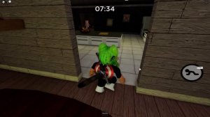 Женяша и Red Cat встретились в Пигги роблокс | Piggy roblox | Женяша с дочкой vs Рэд с Миланой