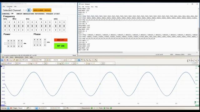 AnaPico Межканальное сканирование фазы на частота 7 и 9 ГГц, MCSG-ULN смотреть онлайн