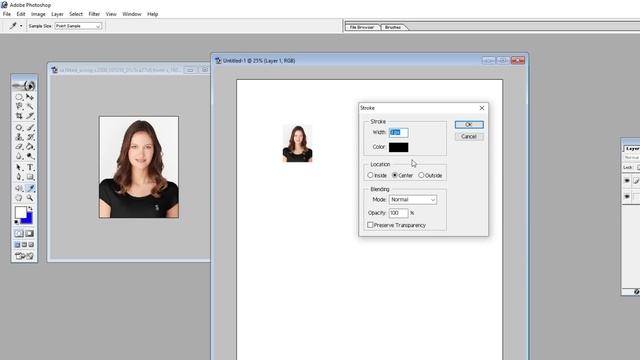 How to make passport size photo - passport size photo kaise banaye | Photoshop Tutorial Part-11 смотреть онлайн