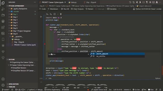 Python Mini Project || How to Encode and Decode the "Cipher Text" Using Python смотреть онлайн