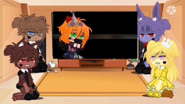 FNAF 1 React To The Afton Family Meme смотреть онлайн