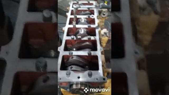 сборка двигателя фронтального погрузчика SL 760 смотреть онлайн