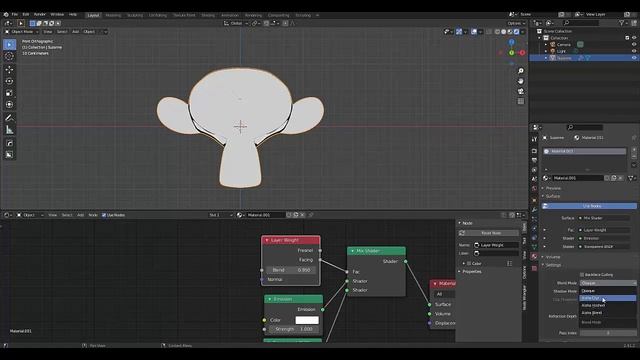 How to create a hologram in blender Evee смотреть онлайн