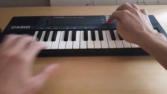 Casio PT-100 Demo song смотреть онлайн