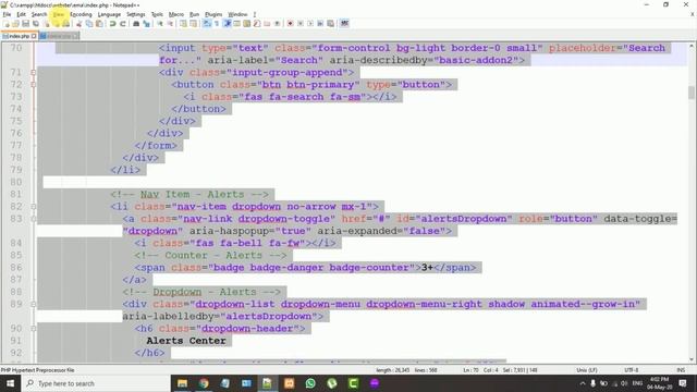 Download and setup Admin Template in PHP | Lecture No. 11 | Webster смотреть онлайн