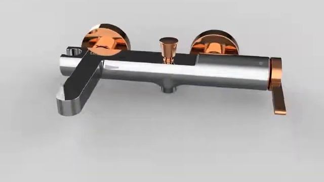Смеситель для ванны GPD Gildo MBB165 K R смотреть онлайн