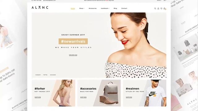 Photoshop CS6 Free Download – Ecommerce Website Template смотреть онлайн