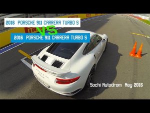 Тест-драйв Porsche 911 Turbo S (2016): Дуэль двух суперкаров!