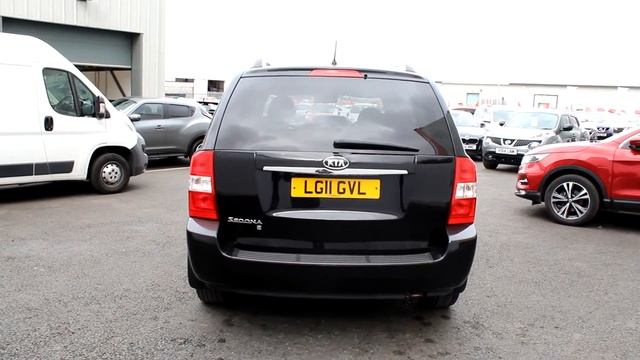 Kia | Sedona | 2.2 CRDi 2 5dr | Black | LG11 GVL смотреть онлайн
