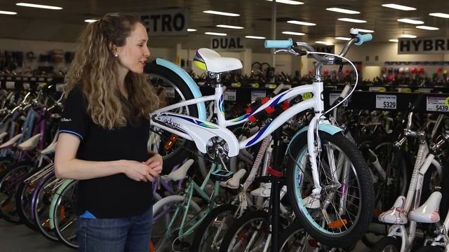 20 inch Giant Adore 2015 Girls Bike (white) смотреть онлайн