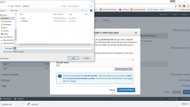 Launch (EC2) or Virtual machine(ubuntu) using Amazon web services смотреть онлайн