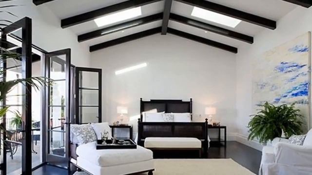 Балки на потолке оригинальный декор с деревенским привкусом смотреть онлайн