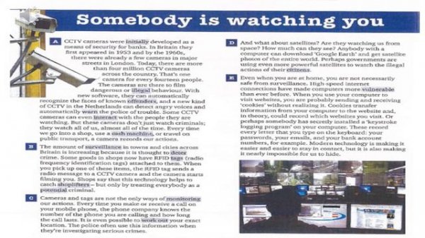 aim high 3 unit 1 lesson 2 reading