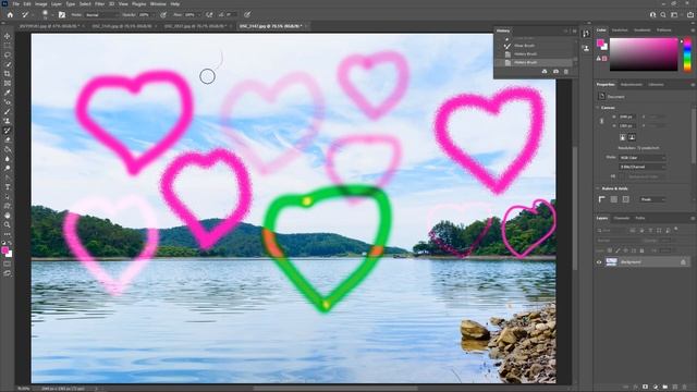 Hướng dẫn sử dụng Photoshop cơ bản - Cách sử dụng History Brush Tool - Phần 18 смотреть онлайн