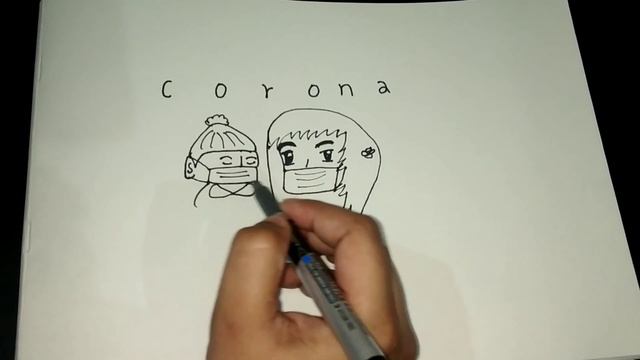 How to draw the word CORONA VIRUS | Sketch work | Become citizen of your country | Artist Crafties смотреть онлайн