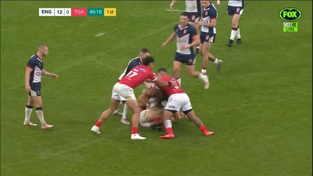 England v Tonga | Extended Highlights | International Rugby League | Second Test | 2023 смотреть онлайн