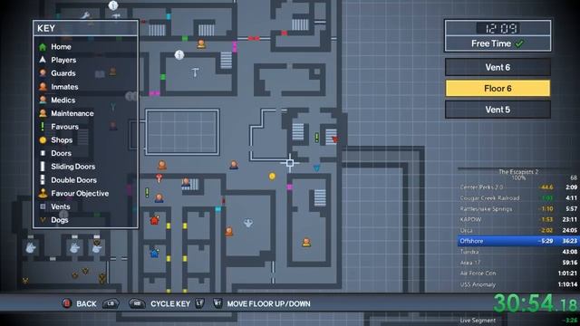 The Escapists 2 100% All Prisons Speedrun (Co-op) World Record: 1:01:39.76 смотреть онлайн