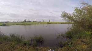 Завоз снасти корабликом для рыбалки Охотник на карася