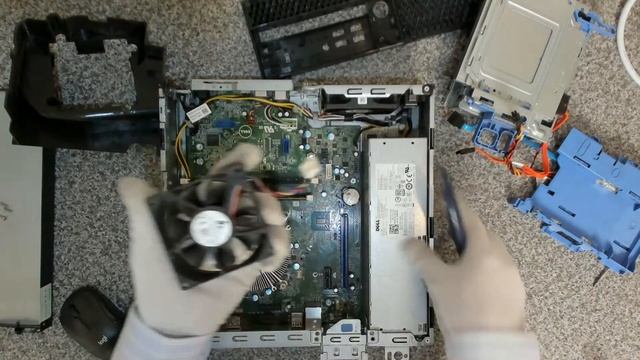 Prepping a computer for resale - Dell Optiplex 3040 cleanup and SSD install смотреть онлайн