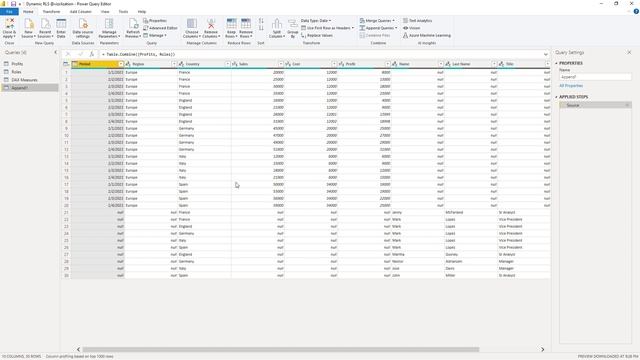 How to Apply DYNAMIC ROW-LEVEL SECURITY (RLS) with Power BI смотреть онлайн