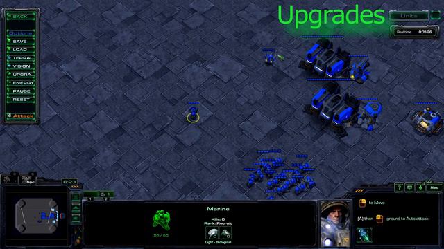 Starcraft 2 Terran Units Tutorial - The Marine смотреть онлайн