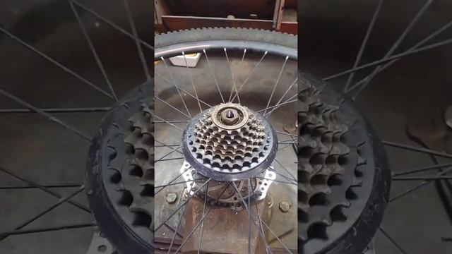 снятие звездочки горного велосипеда смотреть онлайн