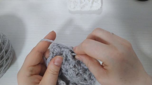 МК // Чехол на подушку крючком мотивами//