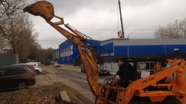 Экскаваторная установка для минипогрузчика смотреть онлайн
