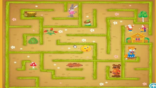 Обучающие - Развивающие мультфильмы: Игра Колобок. смотреть онлайн