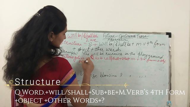 Future Continuous Tense (Use of Will be and Shall be) смотреть онлайн